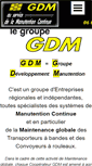 Mobile Screenshot of gdm-fr.com